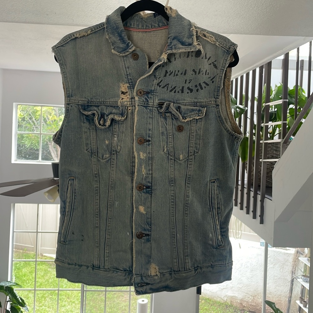 Jean vest